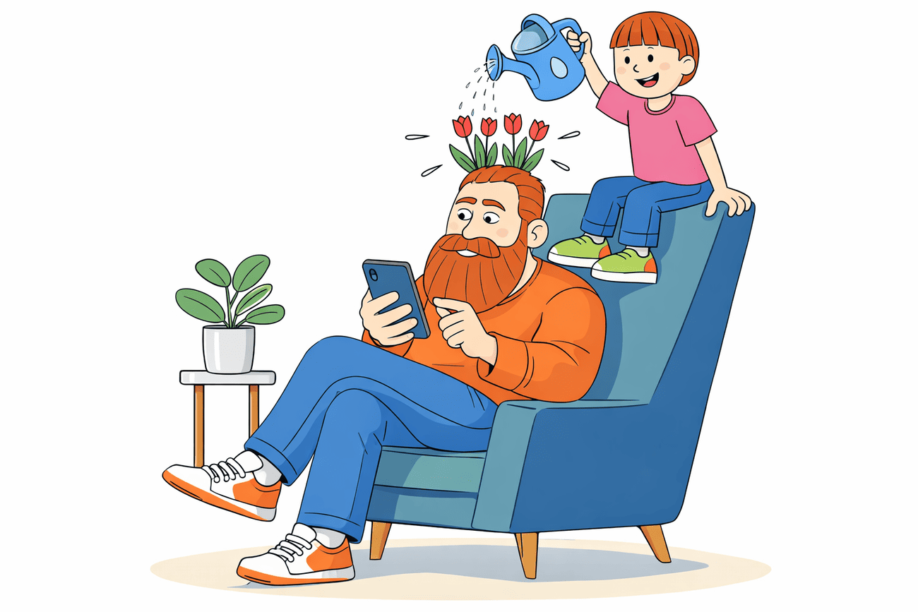 Иллюстрация глагола let